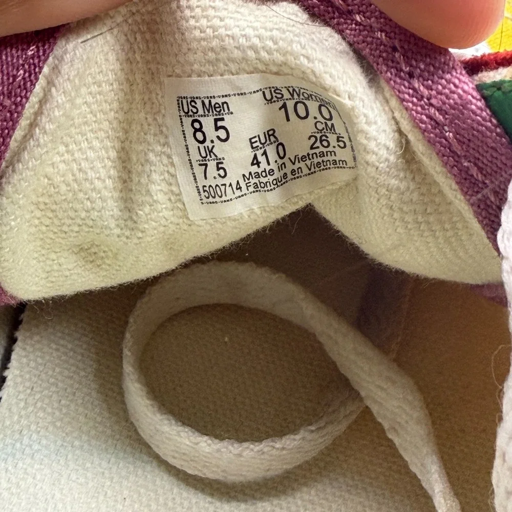Size‎ 8.5M/10W Vans Sunshine Suede Canvas Low Top Unisex Sneaker Shoes 500714